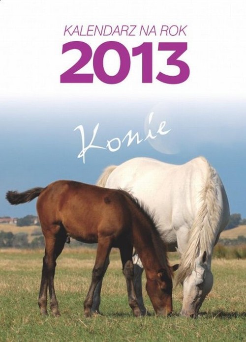 Kalendarz 2013 Konie