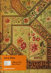 Kalendarz 2014 Filigree Floral Ivory Midi