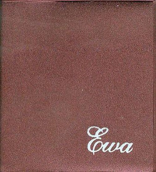 Kalendarz 2016 EWA kieszonkowy bordowy metaliczny