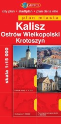 Kalisz, Ostrów Wielkopolski Krotoszyn. Plan miasta