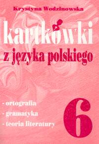 Kartkówki z języka polskiego kl 6