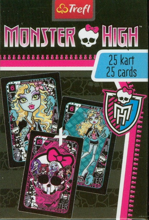 Karty Piotruś - Monster High