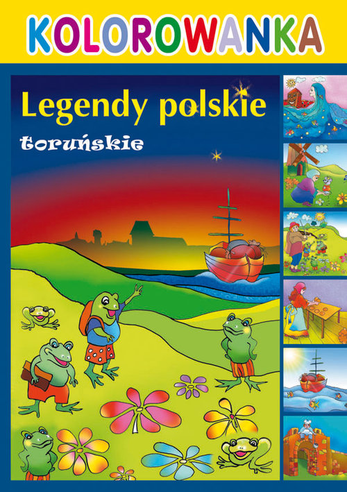 Kolorowanka Legendy polskie toruńskie