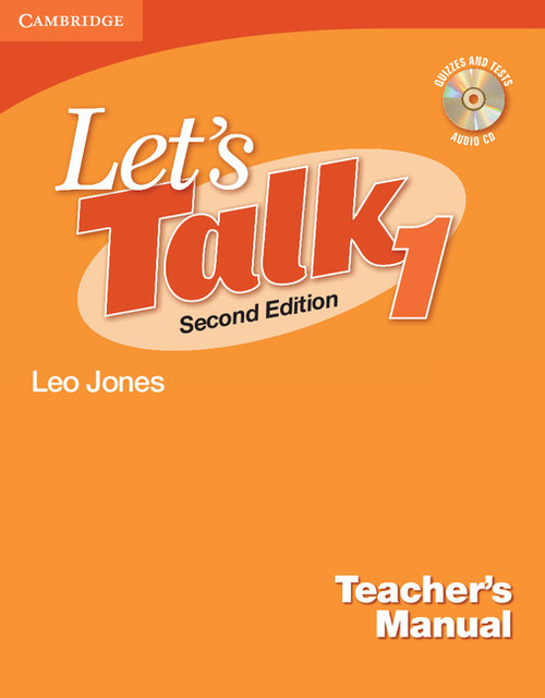 Let's Talk Level 1 Teacher's Manual + CD