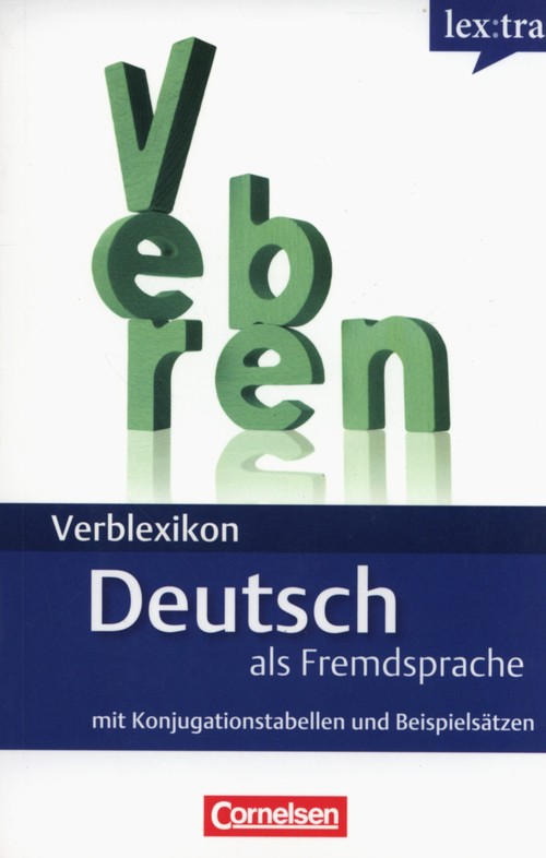 Lextra Verblexikon Deutsch als Fremdsprache mit Konjugationstabellen und Beispielsätzen
