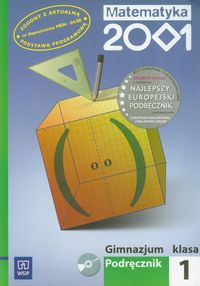Matematyka 2001 1 Podręcznik z płytą CD