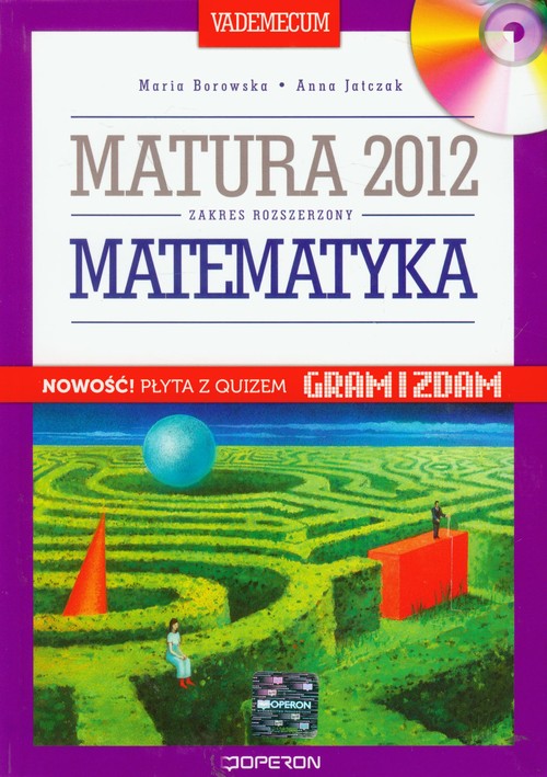 Matematyka Vademecum z płytą CD Matura 2012