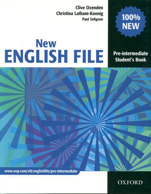English File New Pre-Intermediate Student's book