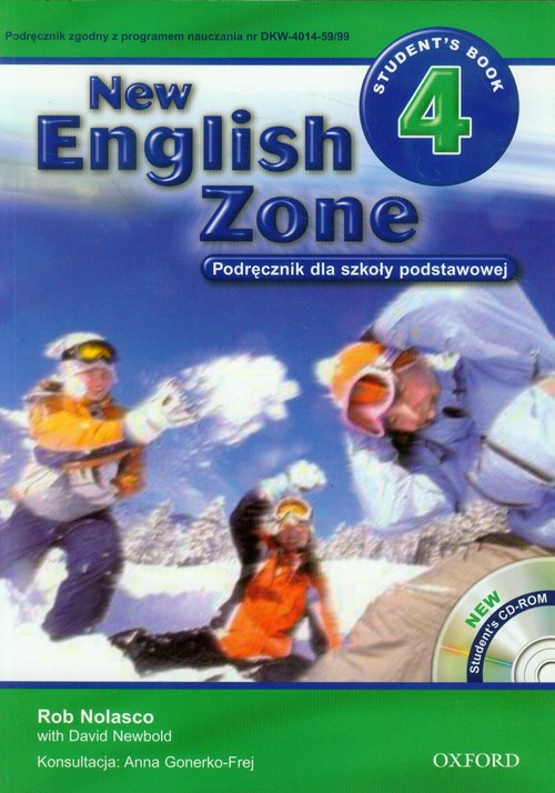 New English Zone 4 Podręcznik z płytą CD