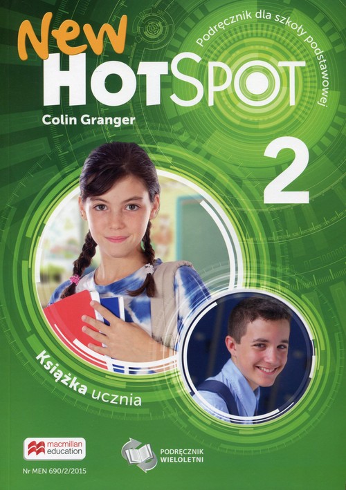 Język angielski. New Hot Spot 2. Klasa 4-6. Podręcznik - szkoła podstawowa