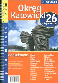 Okręg Katowicki 1:20 000 26 miejscowości plan miasta
