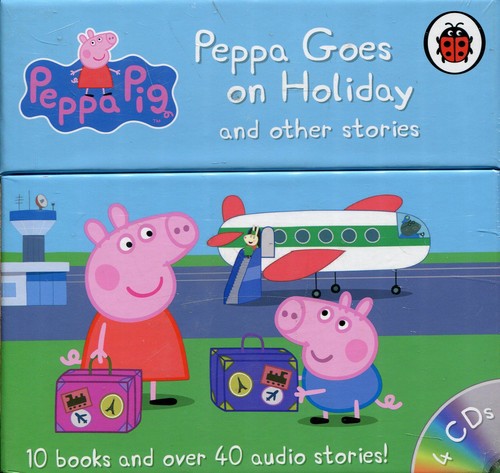 Peppa Box of Audio & Books Peppa Goes on Holiday and other stories
