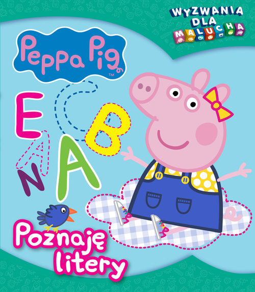 Peppa Pig Wyzwania dla malucha Poznaję litery