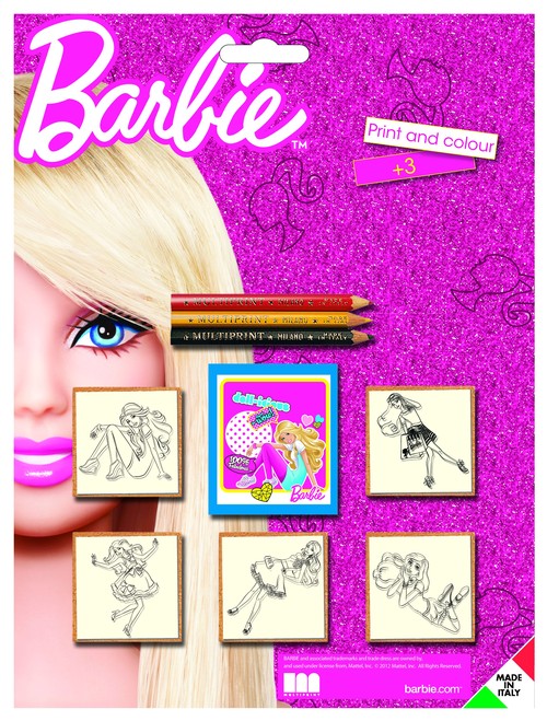 Pieczątki Barbie