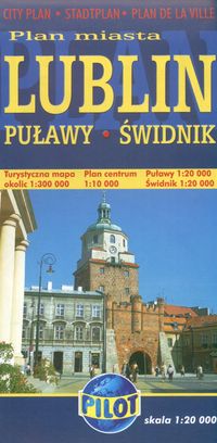 Plan miasta 1:20 000 Lublin Puławy Świdnik