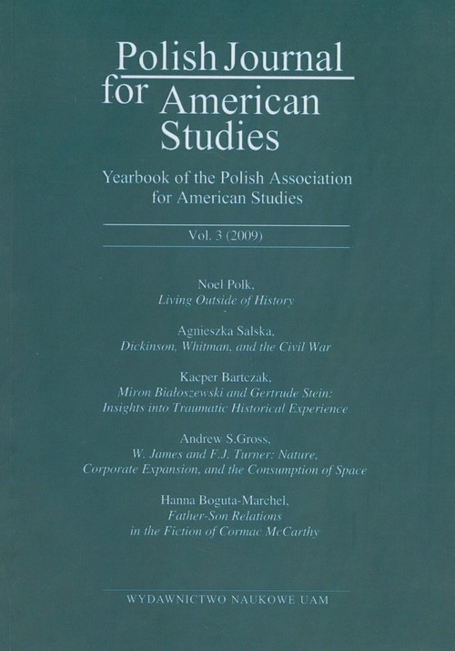 Polish Journal for American Studies vol. 3 (2009)