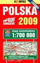 POLSKA 2009 MAPA SAMOCHODOWA 1:700 000 TW