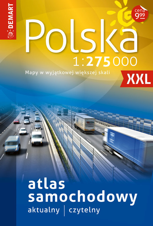 Polska Atlas samochodowy 1:275 000