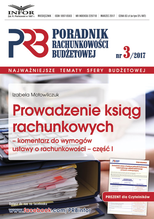 Prowadzenie ksiąg rachunkowych-komentarz do wymogów ustawy o rachunkowości-cz.I