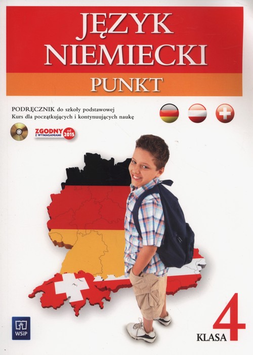 Język niemiecki. Punkt. Klasa 4. Podręcznik - szkoła podstawowa (+CD)