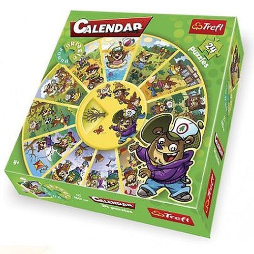 Puzzle 25 Round Calendar