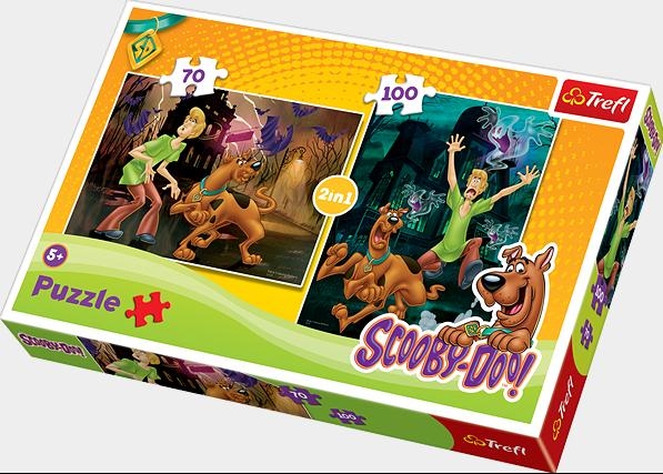 Puzzle 2w1 Mix 70 100 Scooby-Doo! Strachy na lachy