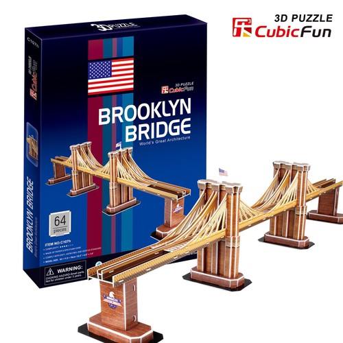 Puzzle 3D Empire Brooklyn Bridge