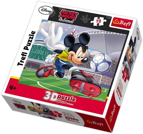 Puzzle 3D Myszka Miki Najlepszy Piłkarz 72