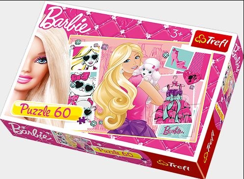 Puzzle 60 Barbie. Ikona mody