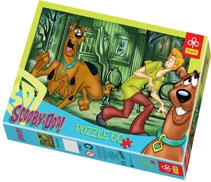 Puzzle 60 Scooby. Nawiedzony dom