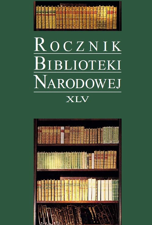 Rocznik Biblioteki Narodowej. Tom 45