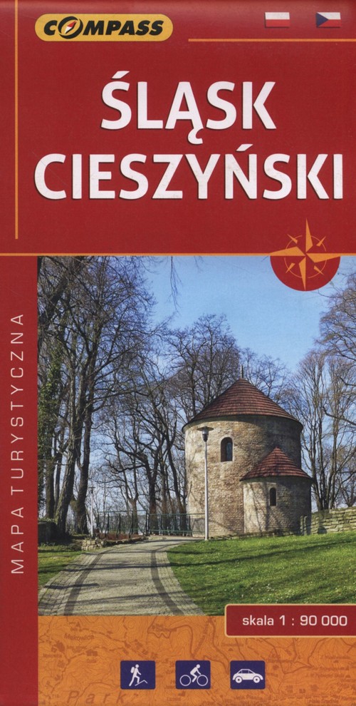 Śląsk Cieszyński Mapa turystyczna 1:90000