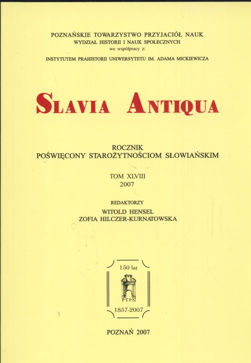 Slavia Antiqua Tom 48/2007