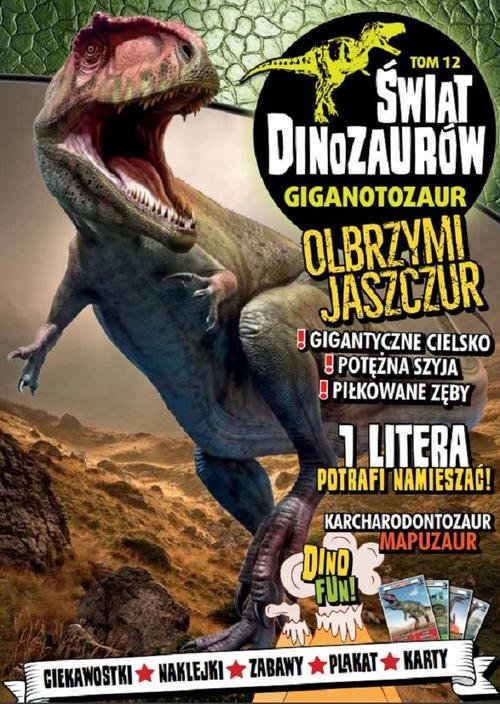 Świat Dinozaurów 12 Gigantozaur