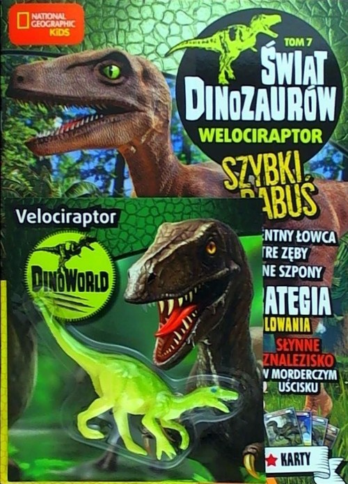 Świat Dinozaurów 7 Welociraptor
