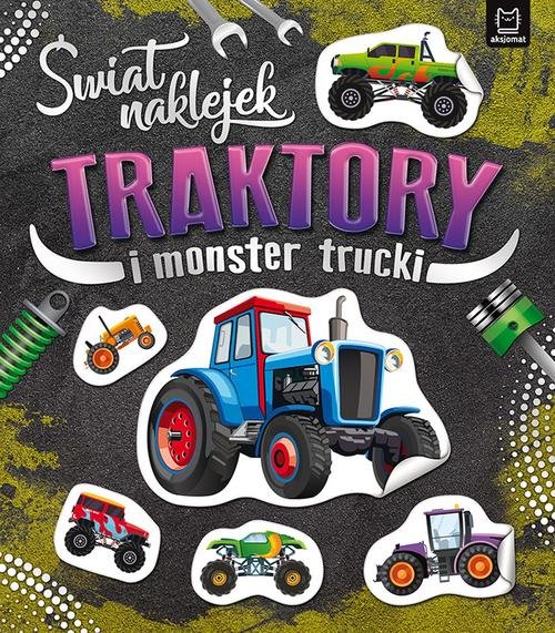 Świat naklejek Traktory i monster trucki