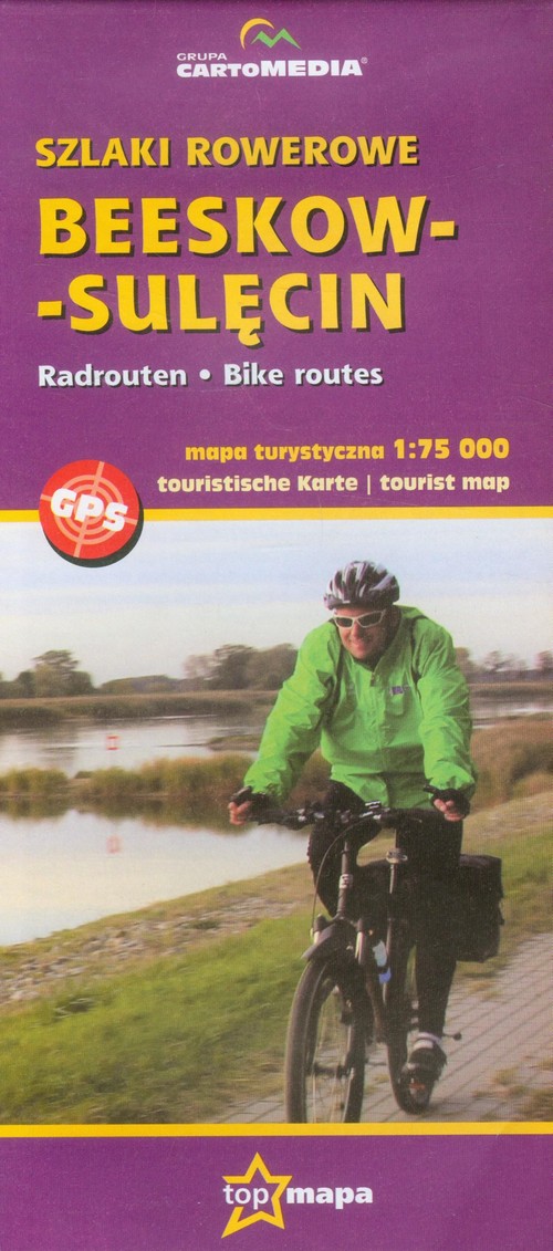 Szlaki rowerowe Beeskow - Sulęcin 1:75 000