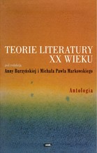 TEORIE LITERATURY XX WIEKU ANTOLOGIA