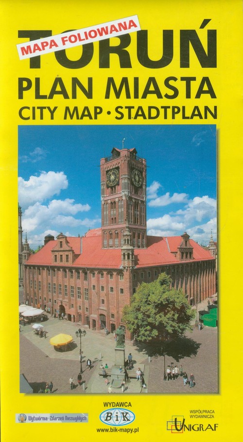Toruń plan miasta