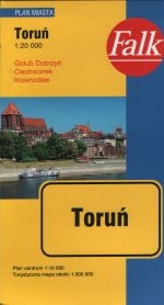 Toruń plan miasta Falk - 