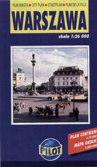 Warszawa Plan miasta 1: 26 000
