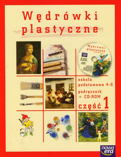 Wędrówki plastyczne 4-6 Część 1 Podręcznik z płytą CD
