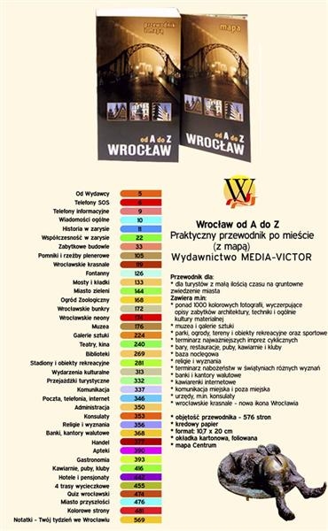 Wrocław od A do Z. Przewodnik z mapą