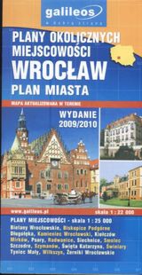 Wrocław plan miasta. Plany okolicznych miejscowości