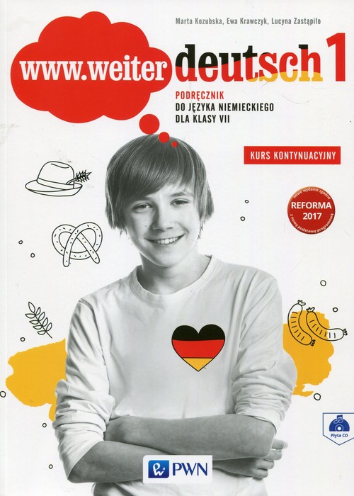 www.weiter deutsch 1 Podręcznik 7 Kurs kontynuacyjny + CD