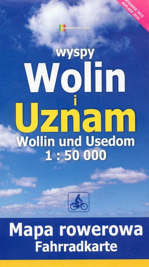 Wyspy Wolin i Uznam mapa rowerowa 1:50 000