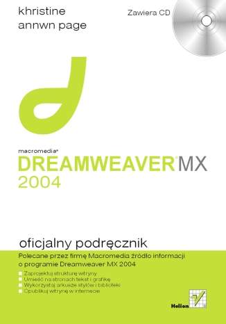 Macromedia Dreamweaver MX 2004. Oficjalny podręcznik