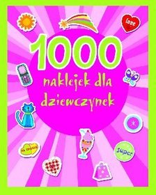 1000 naklejek dla dziewczynek