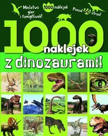 1000 naklejek z dinozaurami!