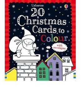 20 Christmas Cards to Colour